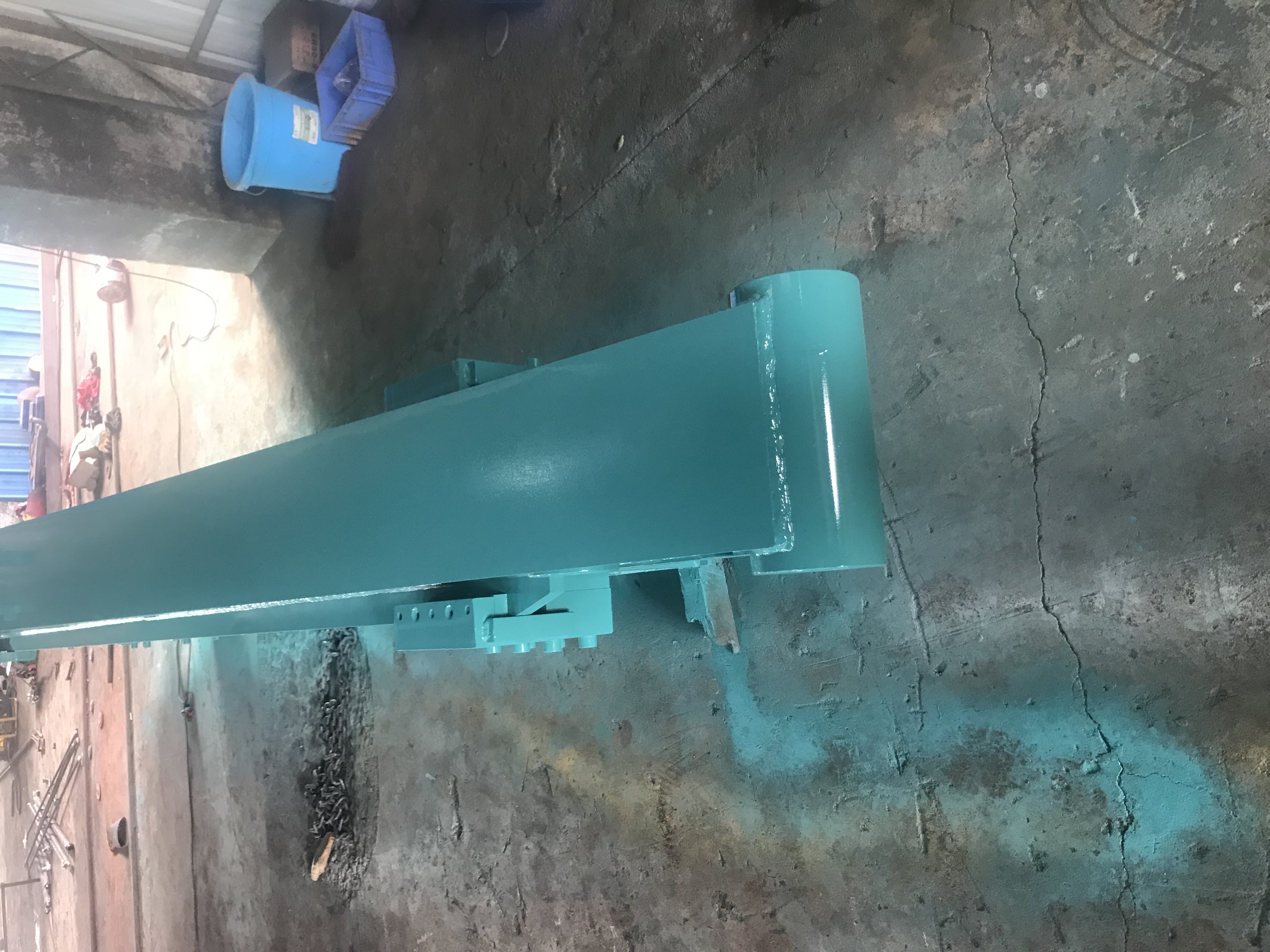 10 meters long excavator long reach boom SK200 excavator telescopic boom