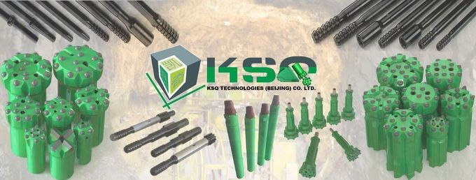 Mining Rock Drill Bits Threaded Tungsten Carbide Button Bit With High technology Center Top Hammer Bit