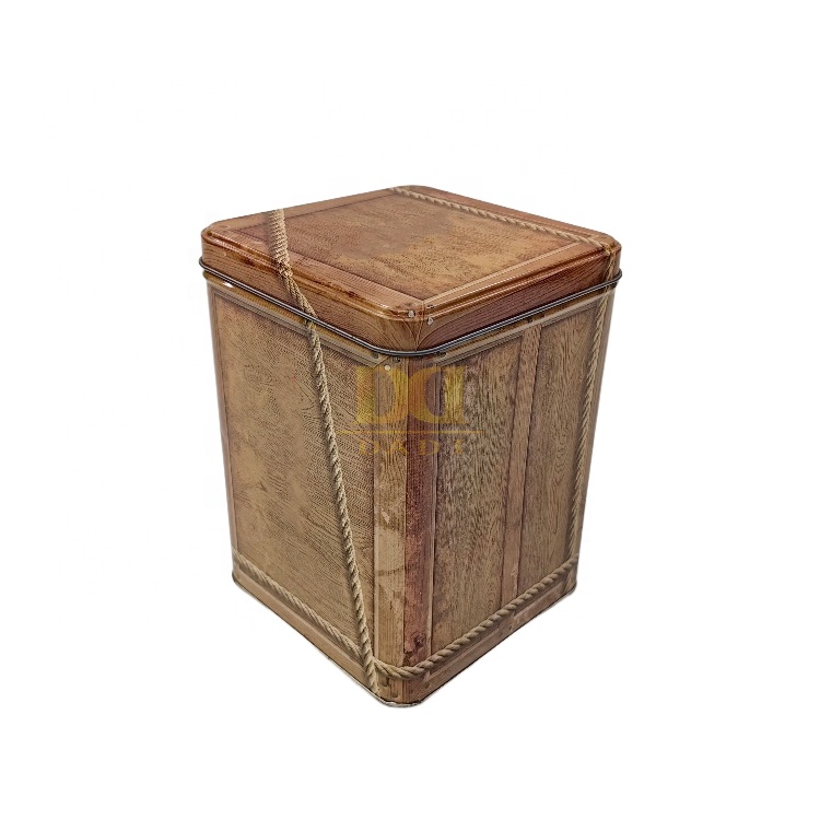 DADI Rust Proof Square Tin Box 0.23mm 0.30mm 0.35mm 0.38mm Candy Tin Box Air Tight