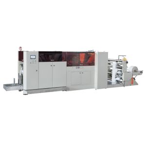 Quality LMD-700 V bottom Paper bag making machine for sale