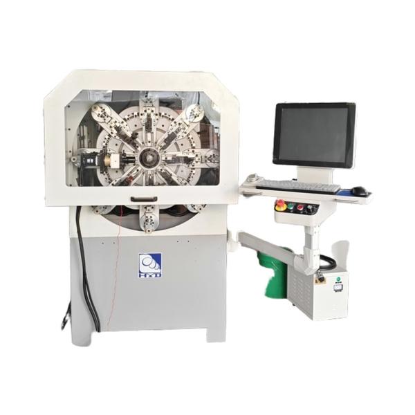 0.3-2.5mm High Efficiency CNC Spring Machine , Multi-function Computer Spring Machine