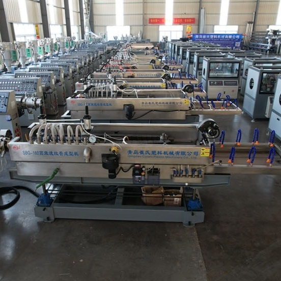 PVC Single Wall Corrugated Pipe Making Machine / Automatic Flexible Conduit Production Line / High-Performance Plastic Extruder Plant