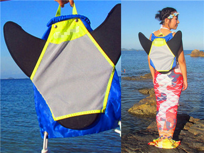 Bright Fabric Little Kid Mermaid Tails Mermaid Tails With Protectors / Monofin