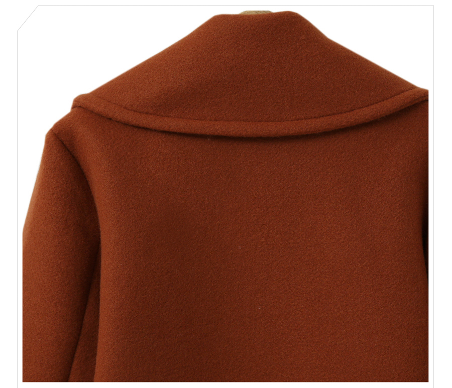 Custom long woolen overcoat/coat/winderbreaker women suit