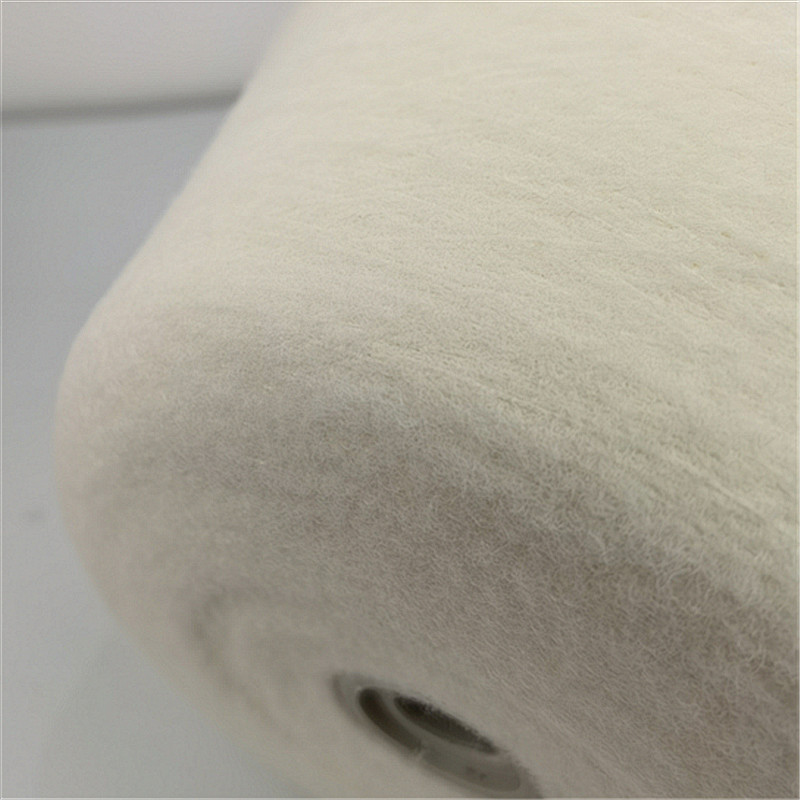 13NM/1 100% Nylon Imitated Mink Feather Yarn 0.7CM 1.3CM 2CM Mink Fur Yarn