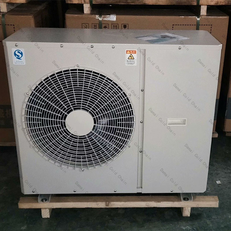 Quality Food Storage Air Cooled Condenser Unit Semi Hermetic Piston Compressor Type for sale