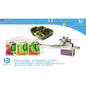 Bestar horizontal packing machine for vegetables
