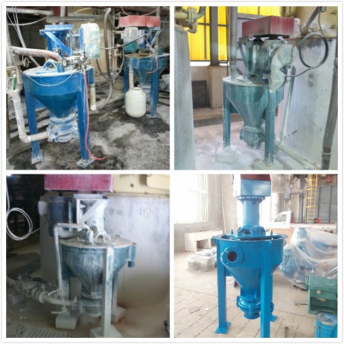 Foam Centrifugal Slurry Pump For Flotation Process With Vertical Tank