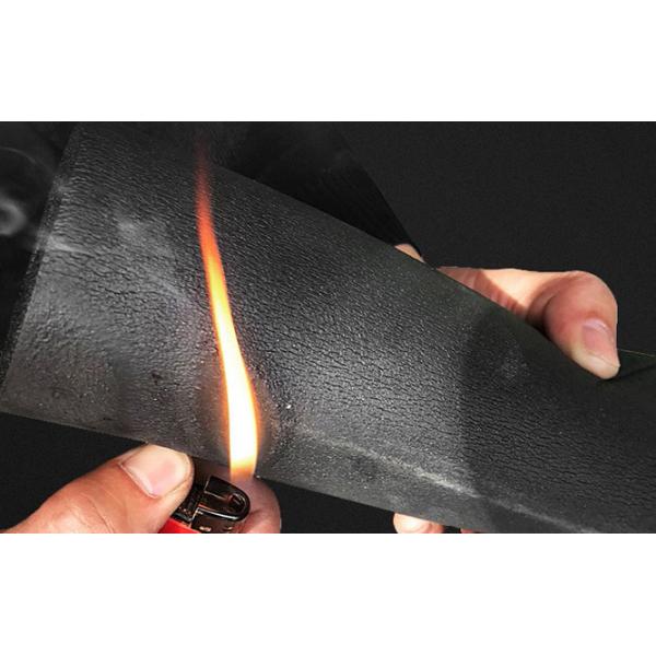 ACMF Foaming 2cm Black Rubber Foam Insulation Pipe Inner Dia 114mm