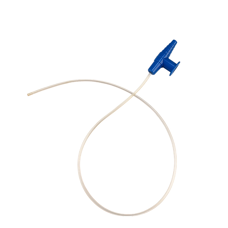 Medical Supply Sterile Fr6-Fr22 Sizes PVC Suction Catheter Anti-Kink Design Single-Use