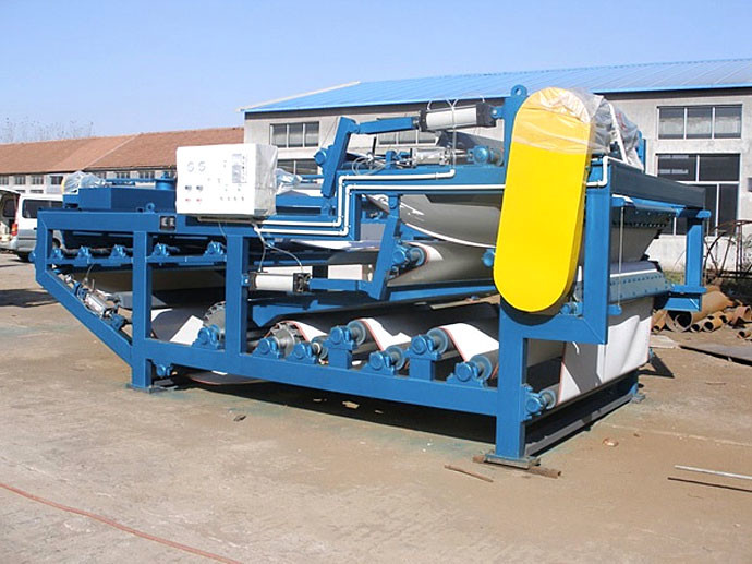 Dehydration Filter Belt Press Machine For Sludge Dewatering Mining Sand Washing
