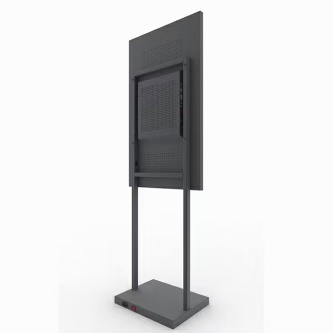 Outdoor 55 Inch Lcd Advertising Screen Floor Stand Advertising Digital Signage Displays