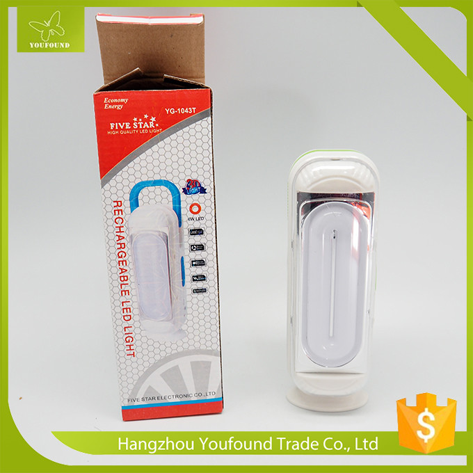 YG-1043T FIVE STAR 6W DC 12V Input 1600mAh LED Emergency Light