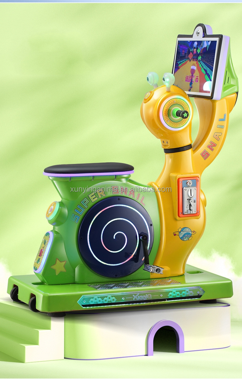 Amusement Game Center Kiddie Ride with Metal Acrylic Plastic Material and Controller