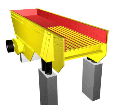 Conveying Hoisting Machine Vibrating Feeder Used In Mining Metallurgy
