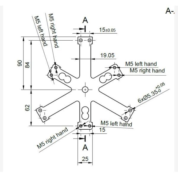 0.8x180mm Cable Connection 6-Axis Load Cells Axial Force Sensor X1000 Y3000 for Accurate Force Monitoring