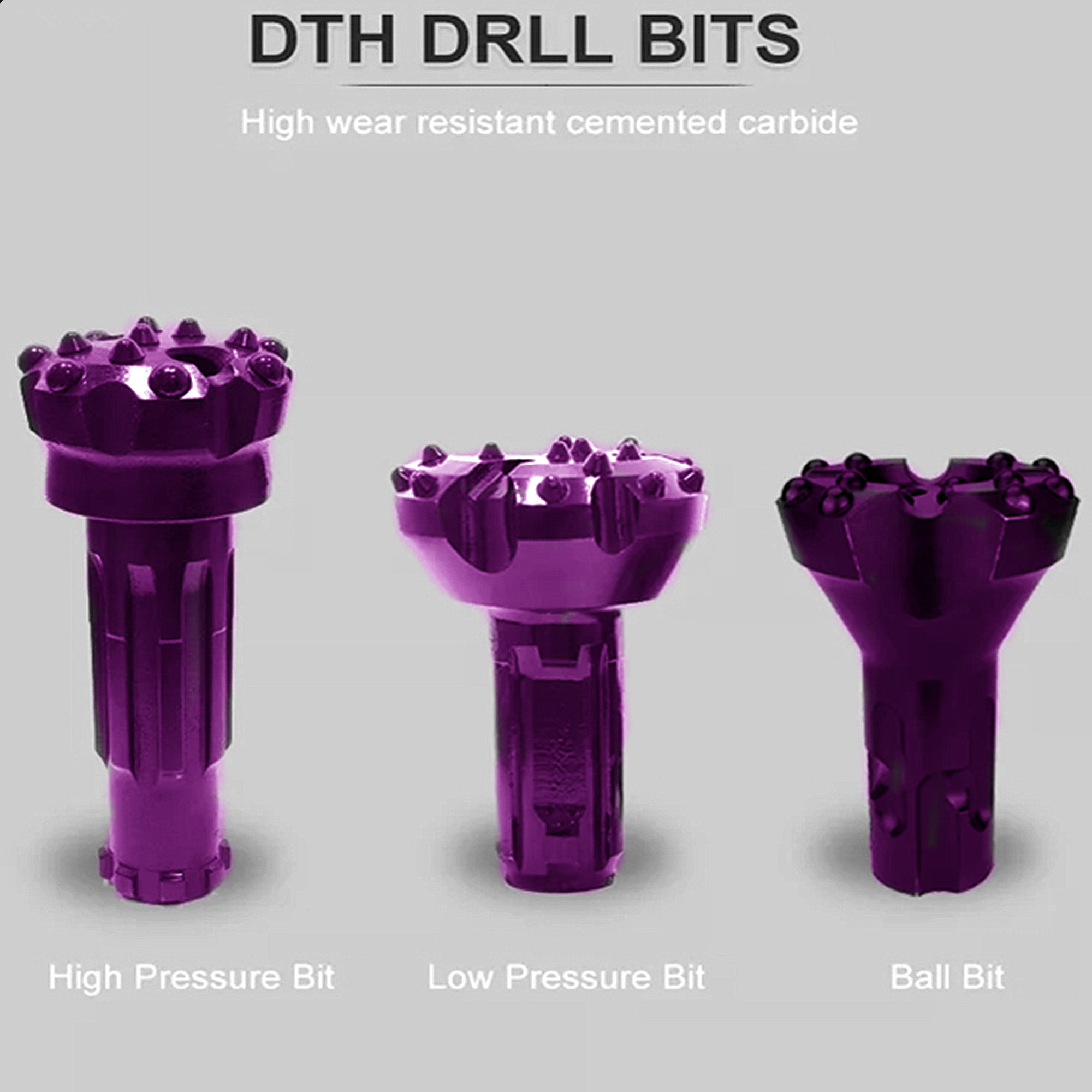 Rock Drilling Bit 6Inch DTH Hammer and Bits Tungsten Carbide Button Drill Bit