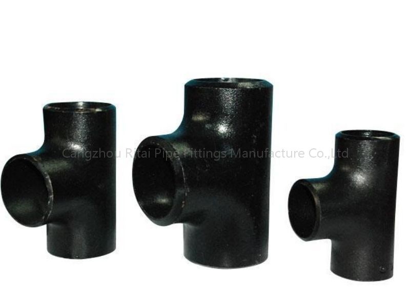 ST37.2 Seamless Equal Tee ASME B16.9 . ASTM A234 WP11 Fittings MS Equal