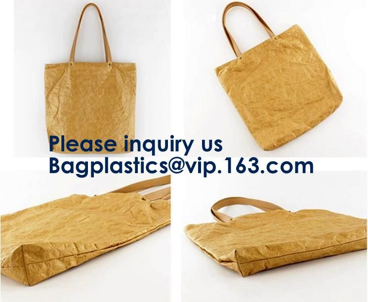 Eco Friendly Reusable Waterproof Tyvek Passport Holder Packing Cubes Toiletry kit Backpack Tote Bag Travel Accessories