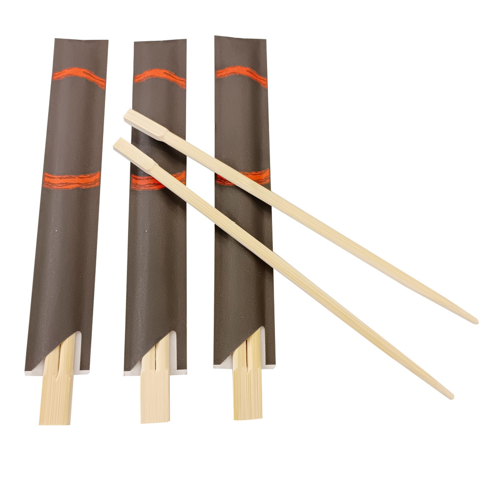 Eco-Friendly Twin Bamboo Naked Chopsticks for Environmental Health and Efficiency