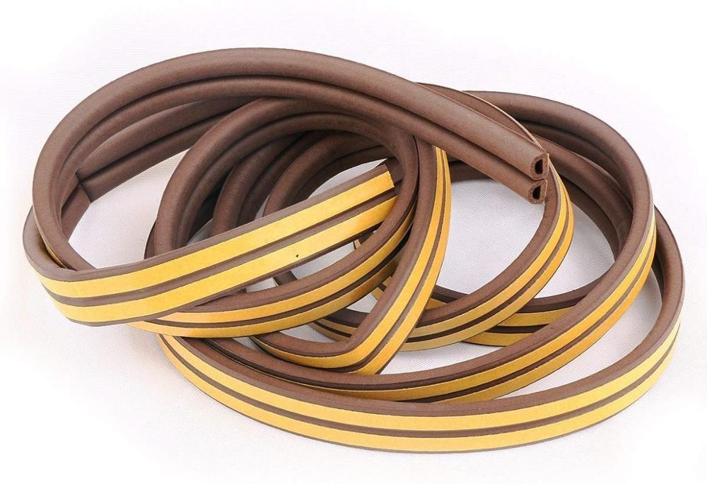Customer's Request EPDM Rubber Seal Strips for Sliding Door Cutting Service Provided