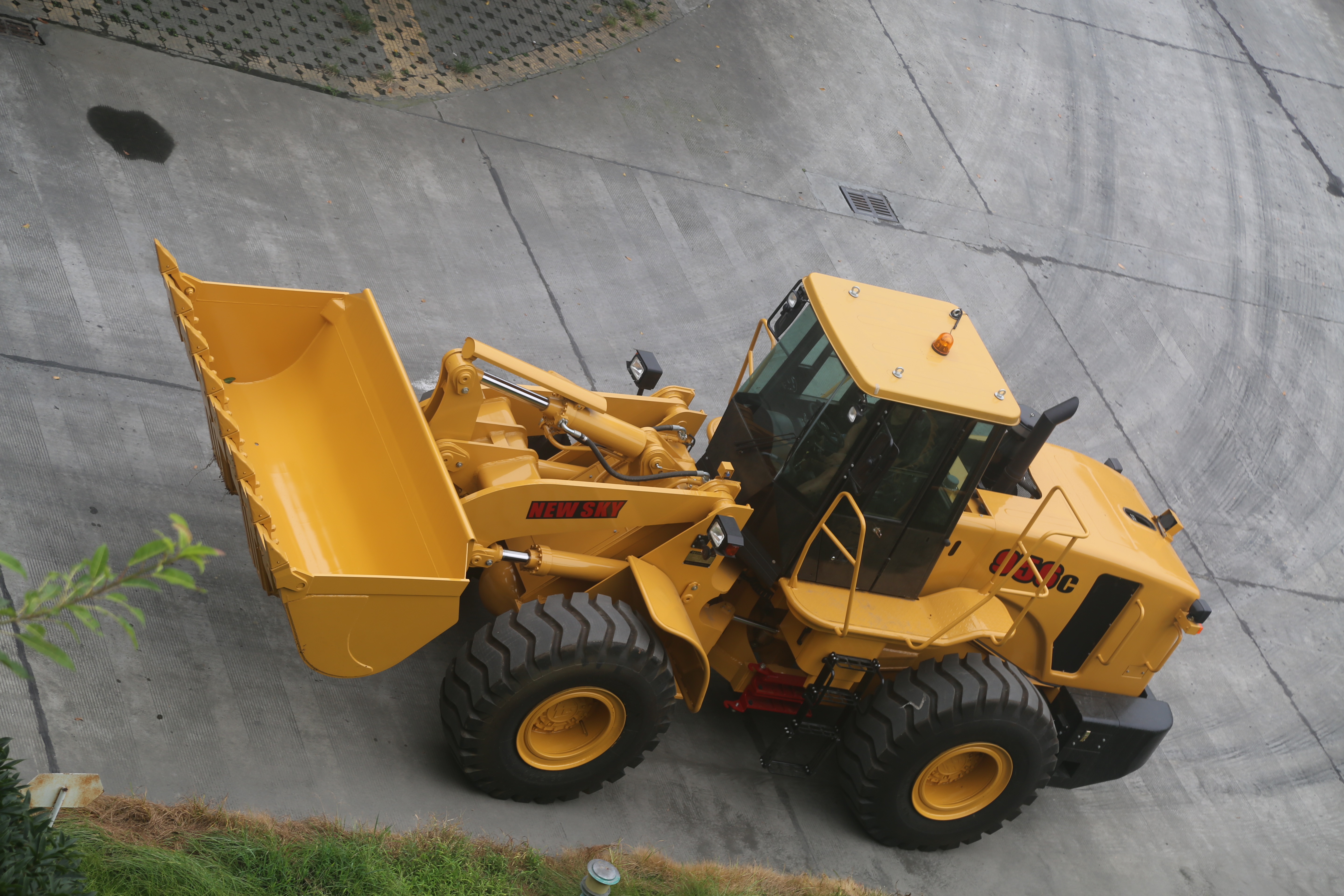 Wheel Loader 5 Ton Construction Machine Payloader Loader