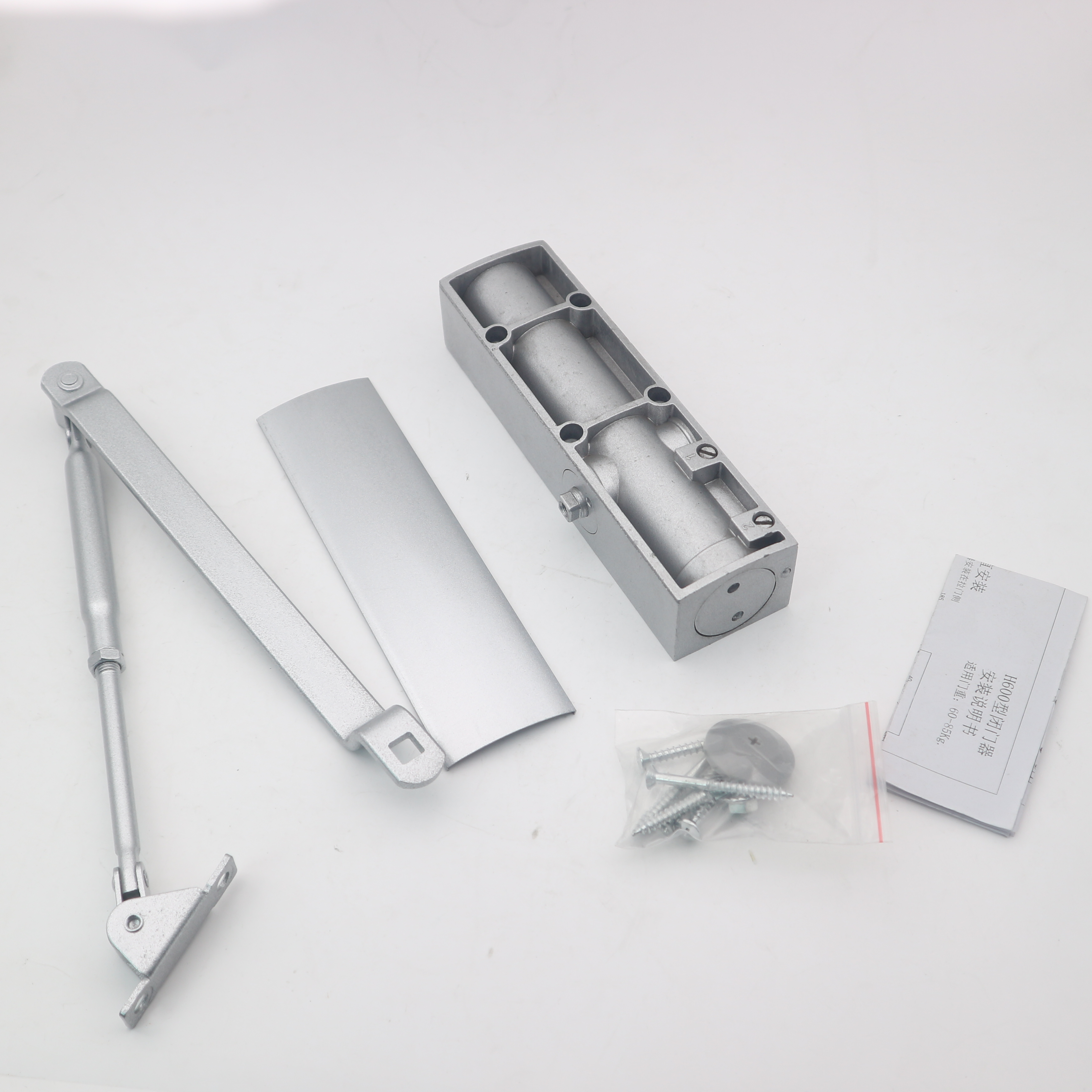 Adjustable Hidden Hydraulic Door Closer for Standard Applications and Smooth Closing