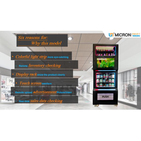 21.5 Inch Touch Screen Mini Blind Box Vending Machine With Showroom