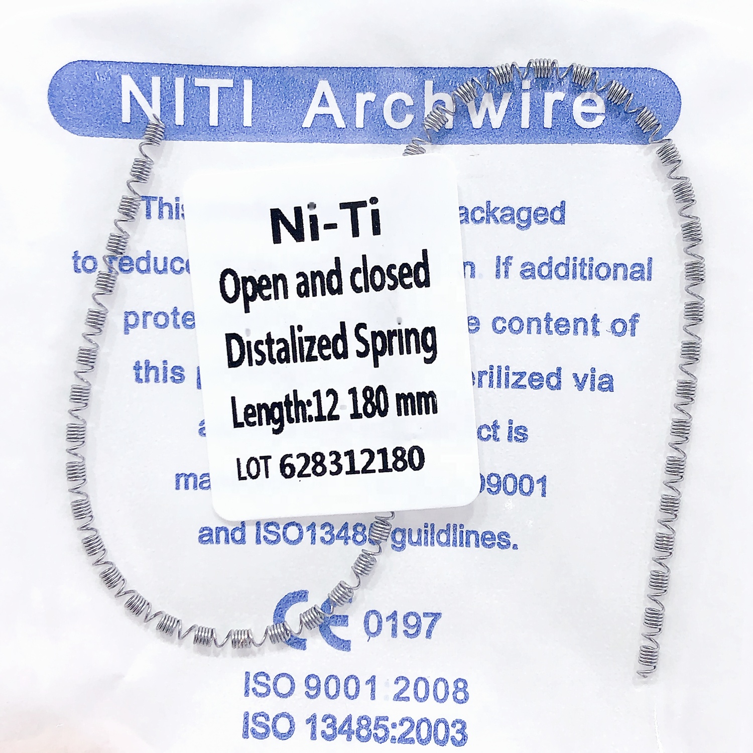 Rectangular Stainless Steel Dental Areal Arch Wire and Super Elastic for Dental Orthodontic Needs