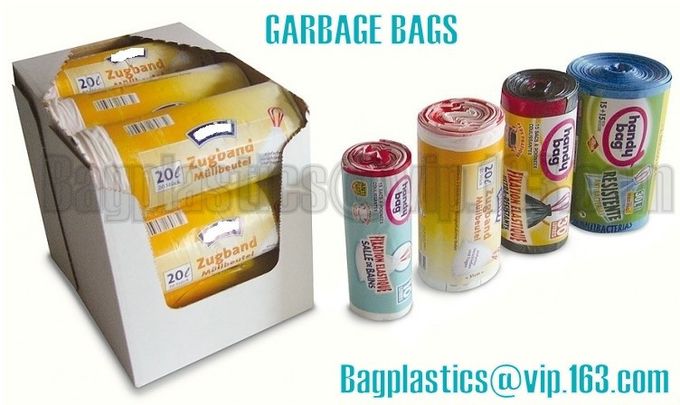 Biodegradable Compostable Bathroom 15 Liter Lavender Scented Mini Wastebasket Can Liners for Home Office Bins, 200 count