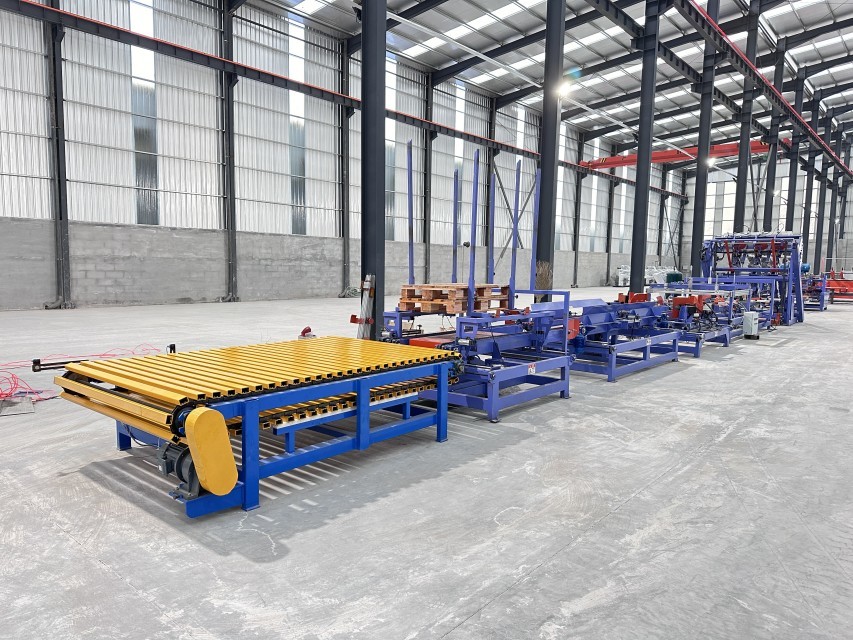EPAL Pallet Nailing Machine Pallet Nailer Equipment Wood Pallet Making Stacking Machine