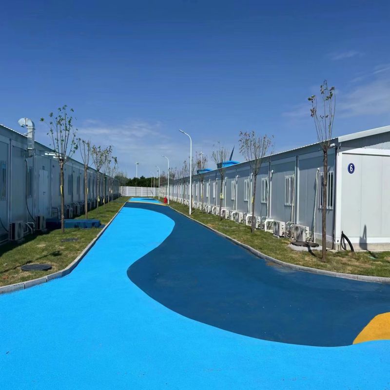 Online Technical Support Provided Prefabricated Container House for Hotel and Office