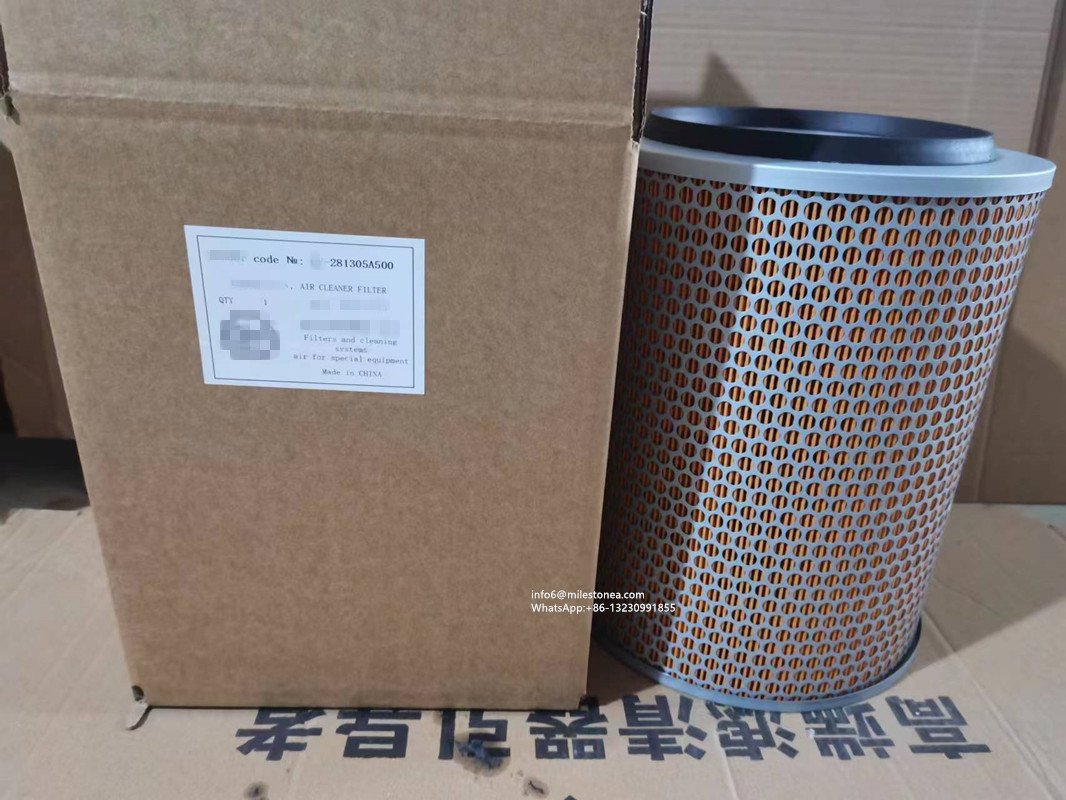 High quality air filter 281305A500 0986AF2126 for air compressor engine generator parts filtering air impurities