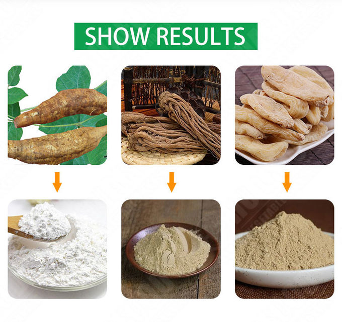 Grain Plant Spices Peanut Cassava Flour Mill Machine Make Powder