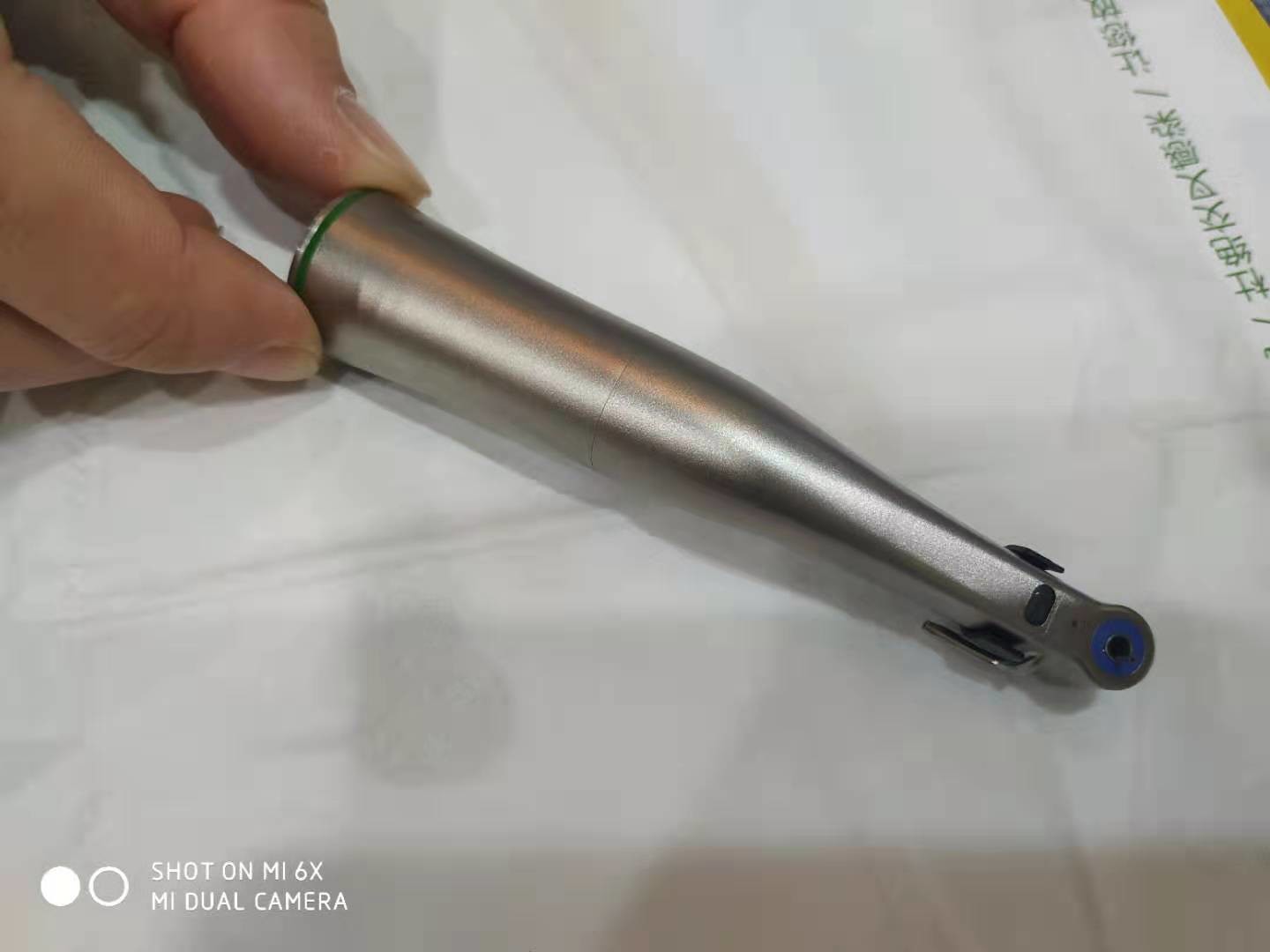 Dental Implant Model Dental Implant Handpiece 20:1 Contra Angle Green Optical Reduction External Water