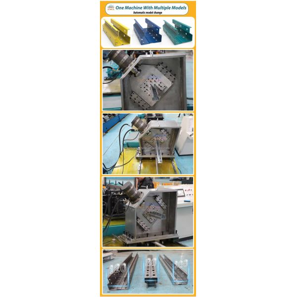 High Quality Supermarket Rack/Shelf Metal Stud Storage Rack Storage Rack Making Machine