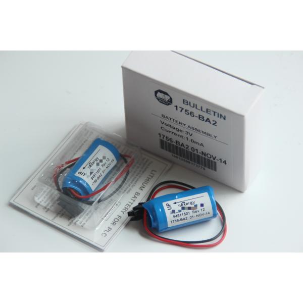 Quality 1756-BA2 ControlLogix Lithium Battery Assembly 4.5W 3V DC for sale