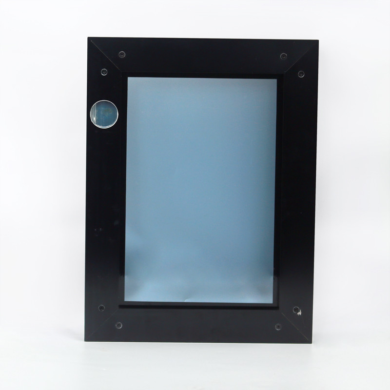 Customized Sizes Aluminium Frame Sliding Glass Door Window For Wardrobe Hardware