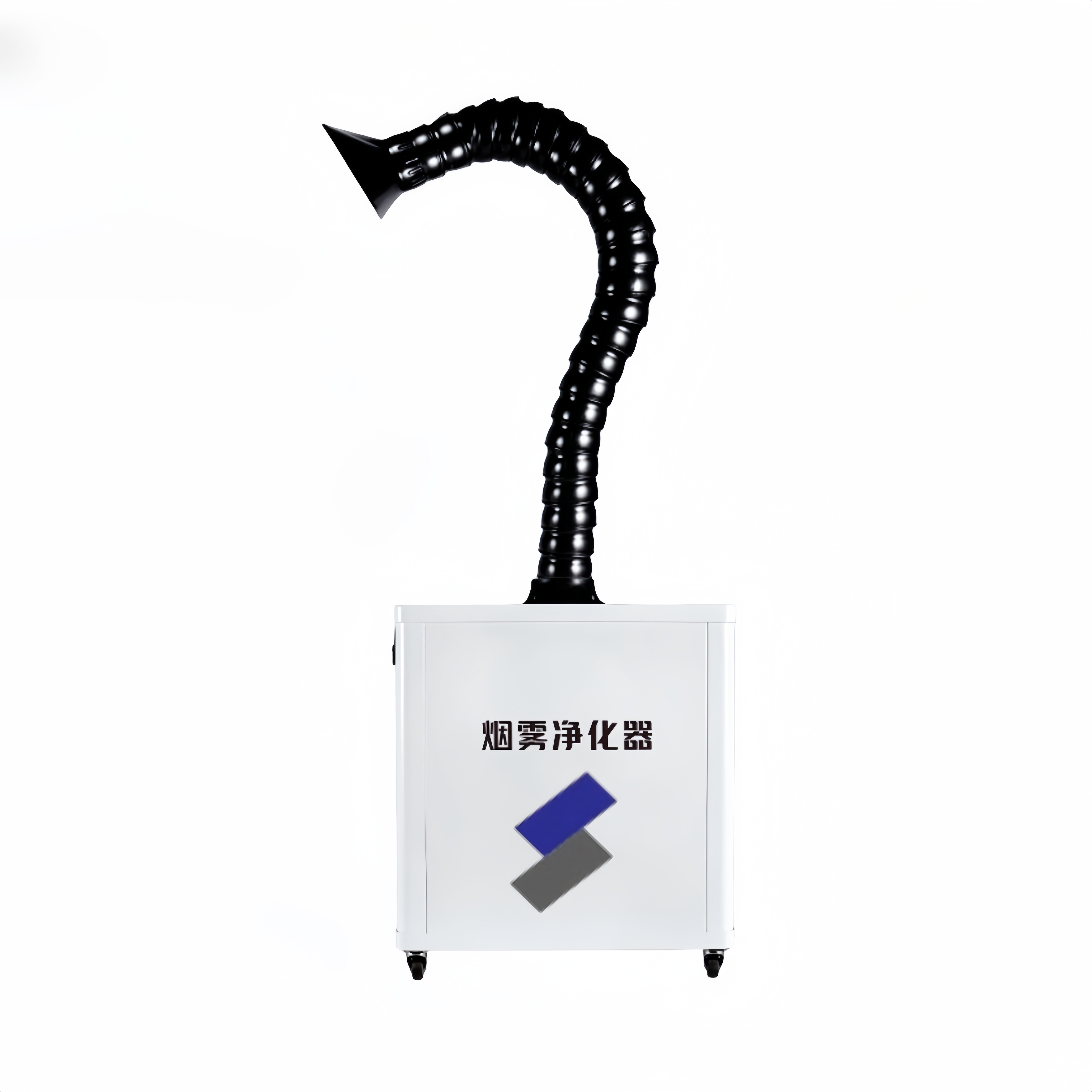 200W Laser Marking Fume Extractor 99.97% Filtration Efficiency 65db High Precision