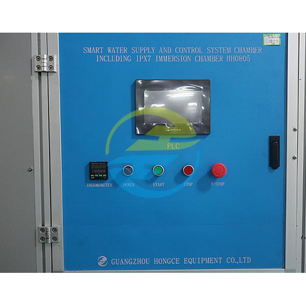 PLC Control Smart Water Supply And Control System Chamber For IP Testing Equipment
