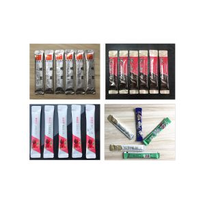 All In One Lotion Automatic Liquid Paste Filling Machine GMP Bag W60mm L180mm