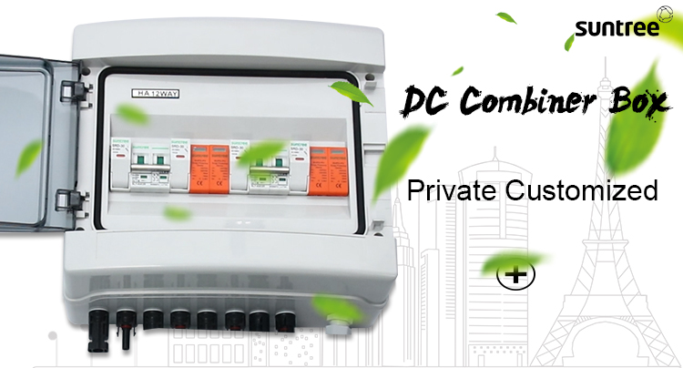 Solar System 4 In 2 Out SHLX-PV DC Combiner Box