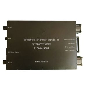 Long range audio video signal boosting wireless radio power amplifier