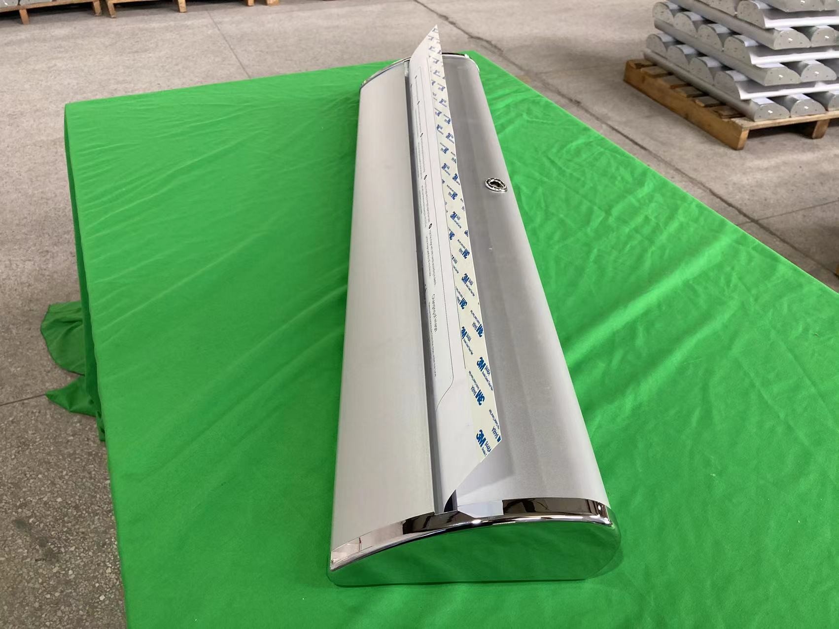 Stand Banner Roll Up Banner Printed Display Exhibition Show Sign Stand Wide Base Roll Up Banner Stand 85x200cm