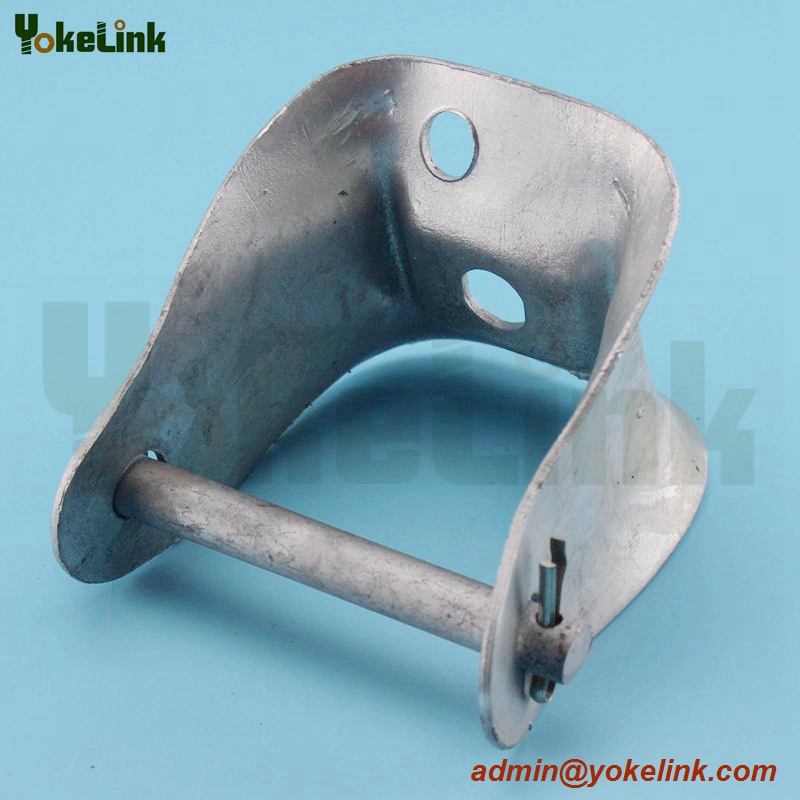 Hot dipped Galvanized Insulated Deadend Crossarm Clevis/D Bracket/D Iron/Electric Power Line Hardware