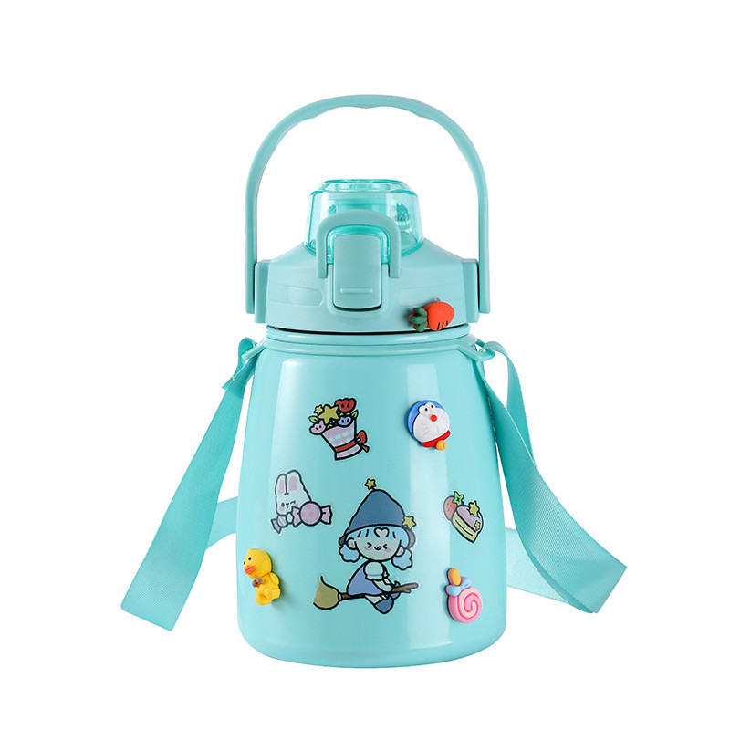 850ml Stainless Steel Insulated Water Bottle For Girls School Children