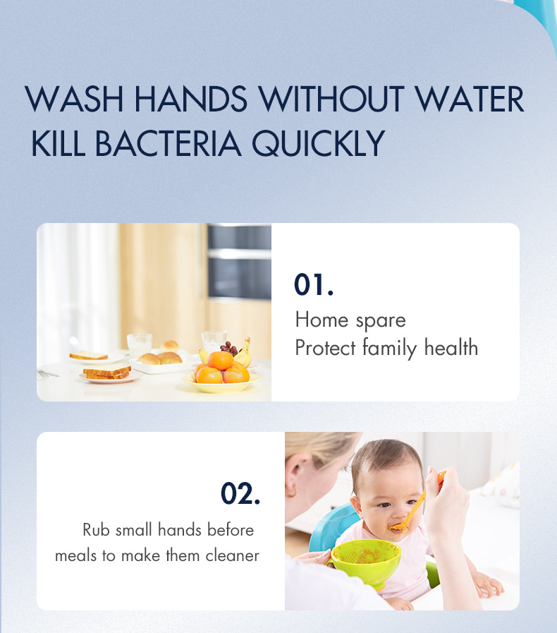 75% Alcohol Antibacterial Hand Sanitizer Gel no wash 50ml 100mml 500ml