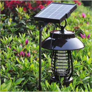 4000mAh Rechargeable Solar Mosquito Lamp Repellent Solar Insect Killer System