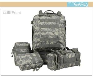 Quality High Grade Nylon Tactical Gear Backpack Customized Molle Assault Pack for sale