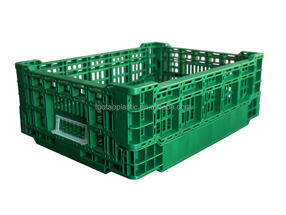 Various Colors Stackable Tote Plastic Basket for Convenient Warehouse Management